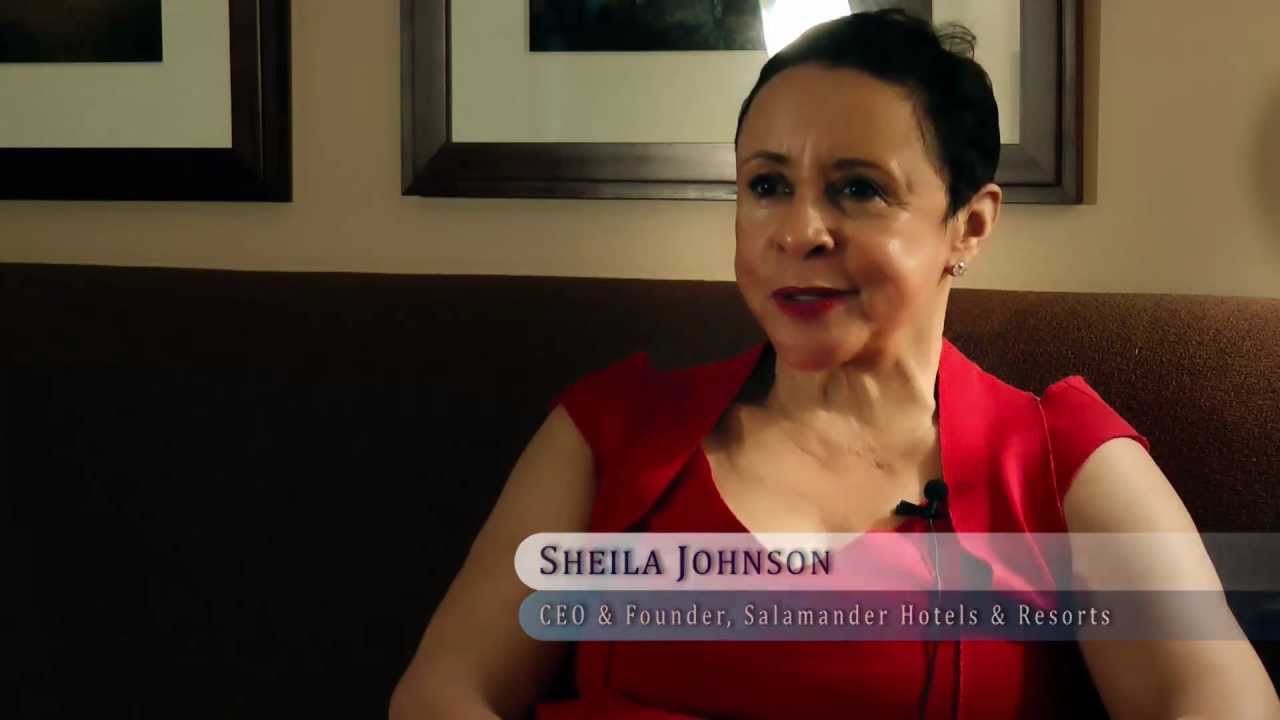 Sheila Johnson, founder and CEO of Salamander Hotels & Resorts, discusses hospitality