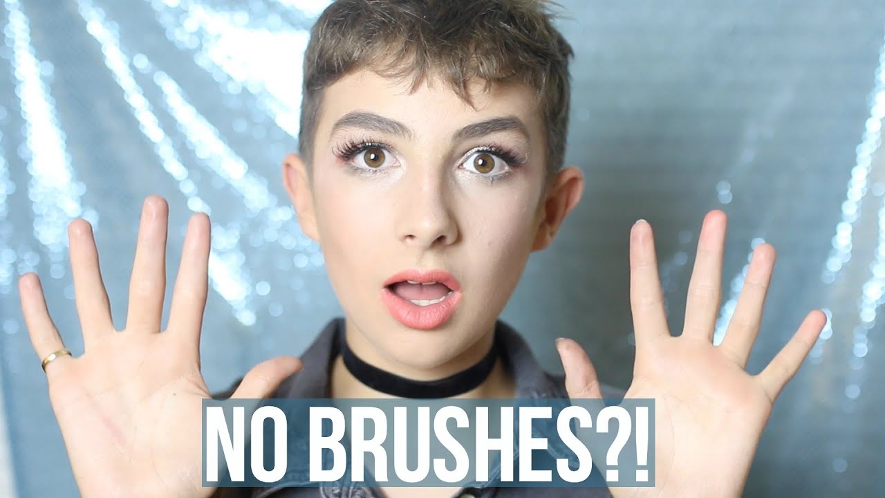 Full Face Using Fingers Only (No Brushes) Challenge!