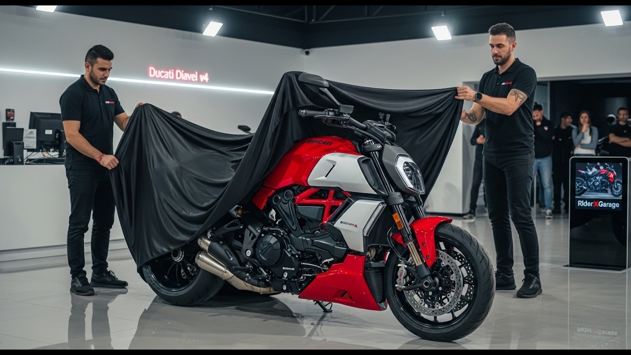 Обзор Ducati Diavel V4 (2026) — новые функции, цена, характеристики и спецификации.
