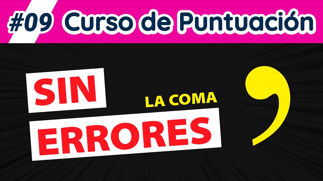 4 ERRORES, al usar la COMA, que ARRUINAN tus INCISOS