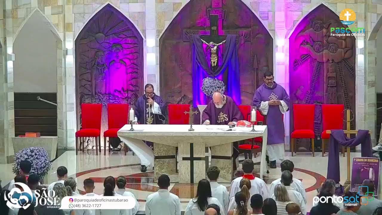 Santa Missa e Novena a Nossa Senhora Desatadora dos Nós - Quarta-feira 25/02 19:30Hrs - Pe. Rogério.