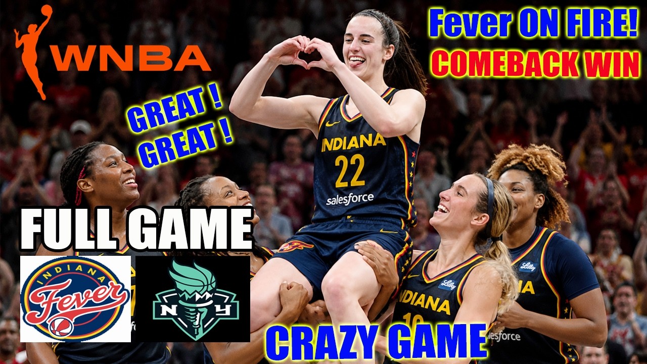 Fever против New York Liberty | 18 июля 2026 г. | ПОЛНЫЙ МАТЧ | Регулярный чемпионат WNBA 2026