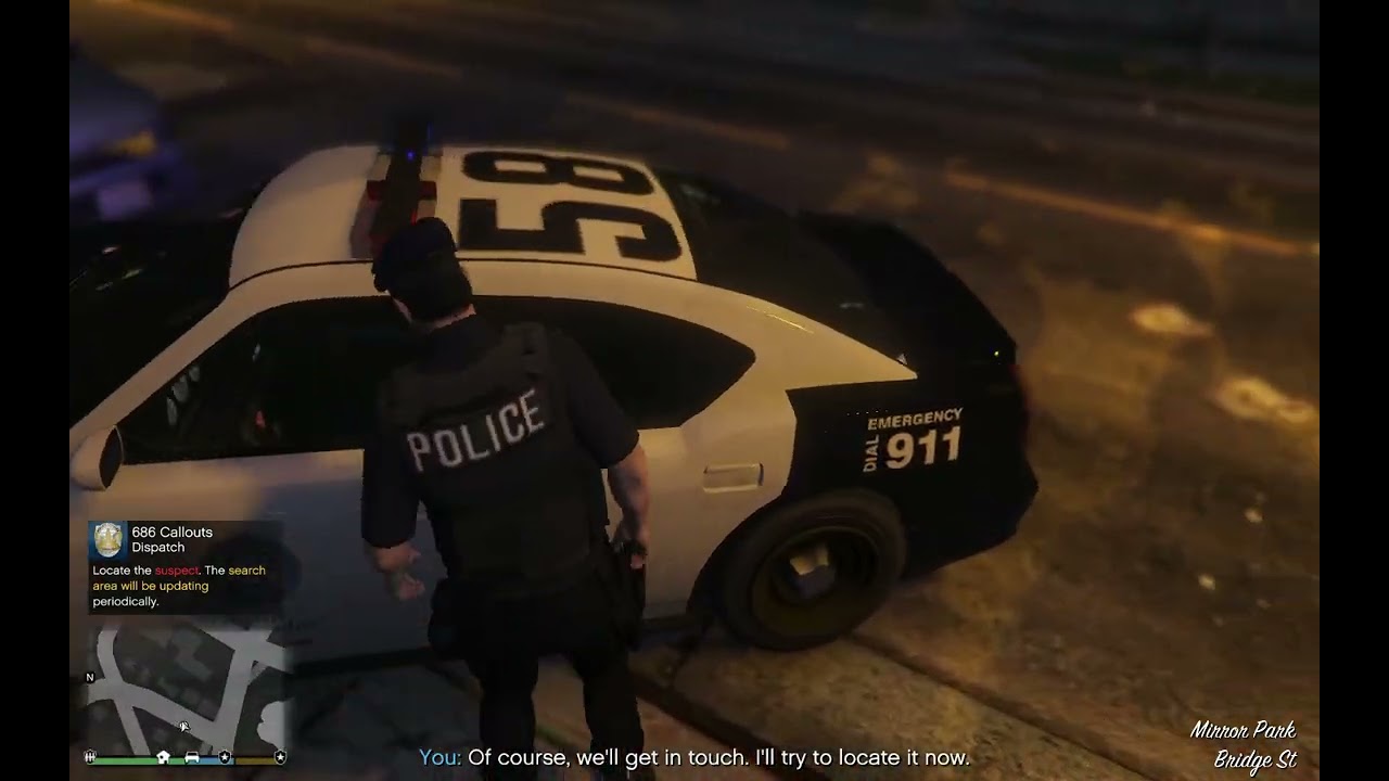 GTA 5 LSPDFR Police patrol duty