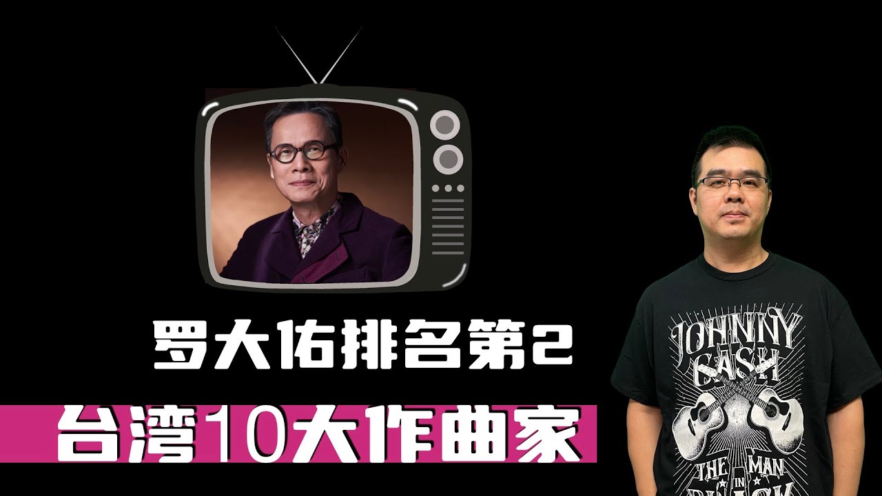 华语歌坛：台湾10大作曲家 罗大佑排名第2