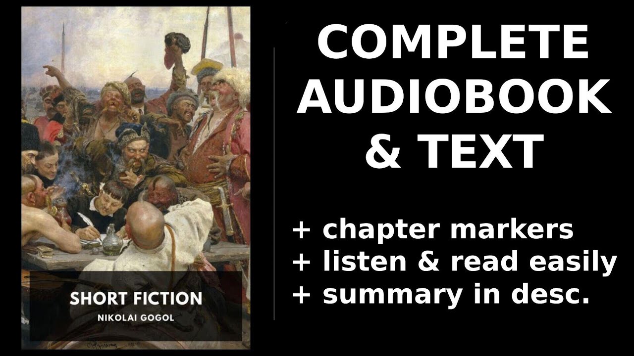 Short Fiction (1/2) 💖 By Nikolai Gogol. FULL Audiobook