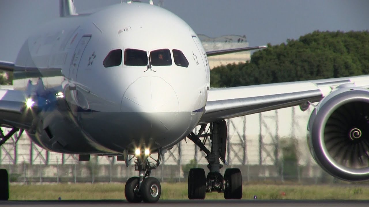 伊丹空港 スカイランド原田 飛行機の離着陸シーン 13連発 2014年9月28日