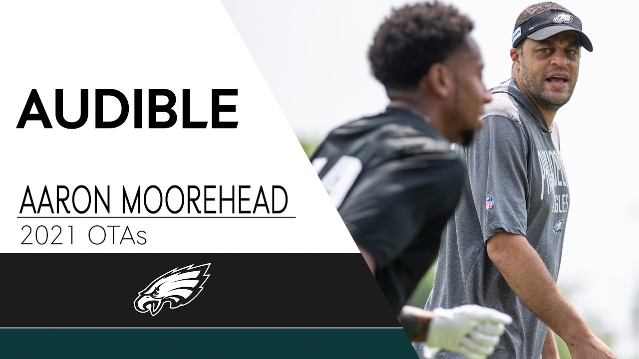 Aaron Moorehead Mic'd Up at 2021 OTAs w/ DeVonta Smith & More | Eagles Audible