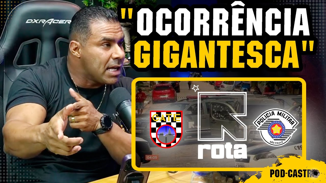 CHAMA A ROTA O GATE A FORÇA TÁTICA QUE O BAGULH0 TA LOKO - CABO ELVIS PODCASTRO