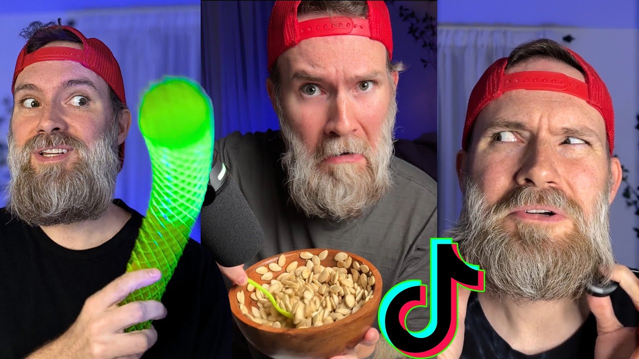 ASMR Tiktok Compilation - Tapping, Whispers, and Triggers 💤