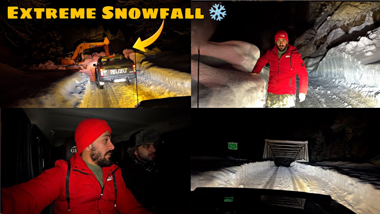 Extreme Snowride to Gulaba in Winters | Manali Snowfall Update ❄️