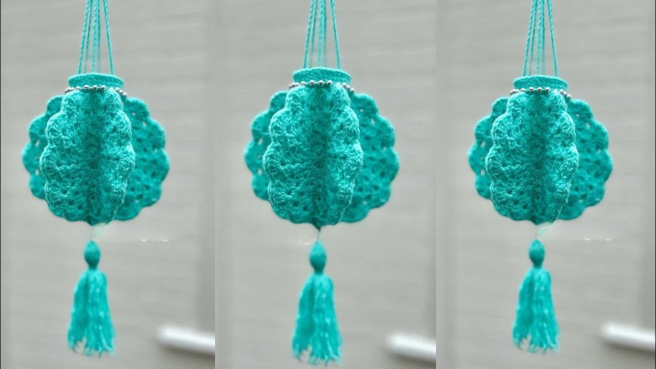 Crochet Lantern 🪔 | Easy Diwali Decoration Idea | Handmade Festival Craft 2025 ll