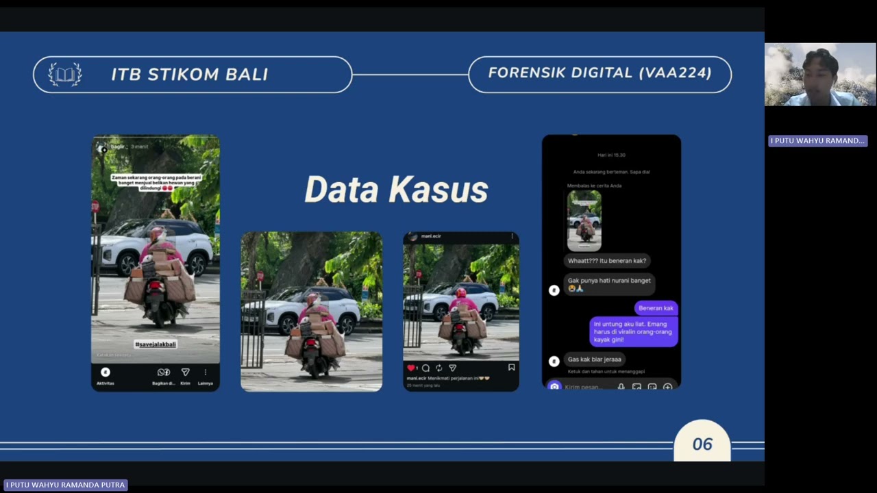 PRESENTASI CASE BASED FORENSIK DIGITAL VAA224 (230040052)