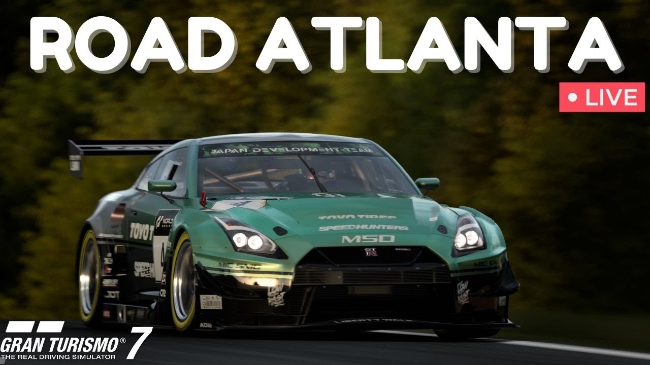 🔴 Gran Turismo 7: 2026 GTWS World Series - Manufacturers Cup - Round 1 - Gr3 Road Atlanta