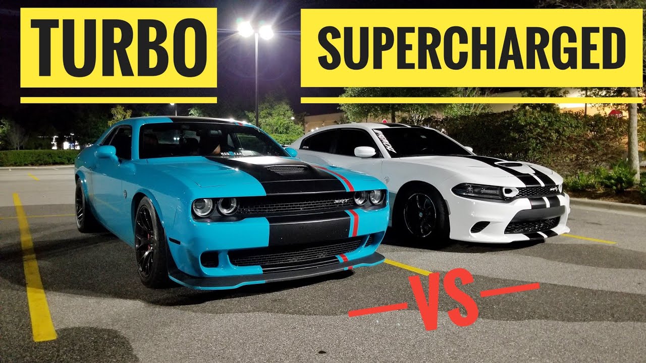 My FIRST STREET RACE : Turbo Hellcat VS Supercharged Hellcat | DiabloSport