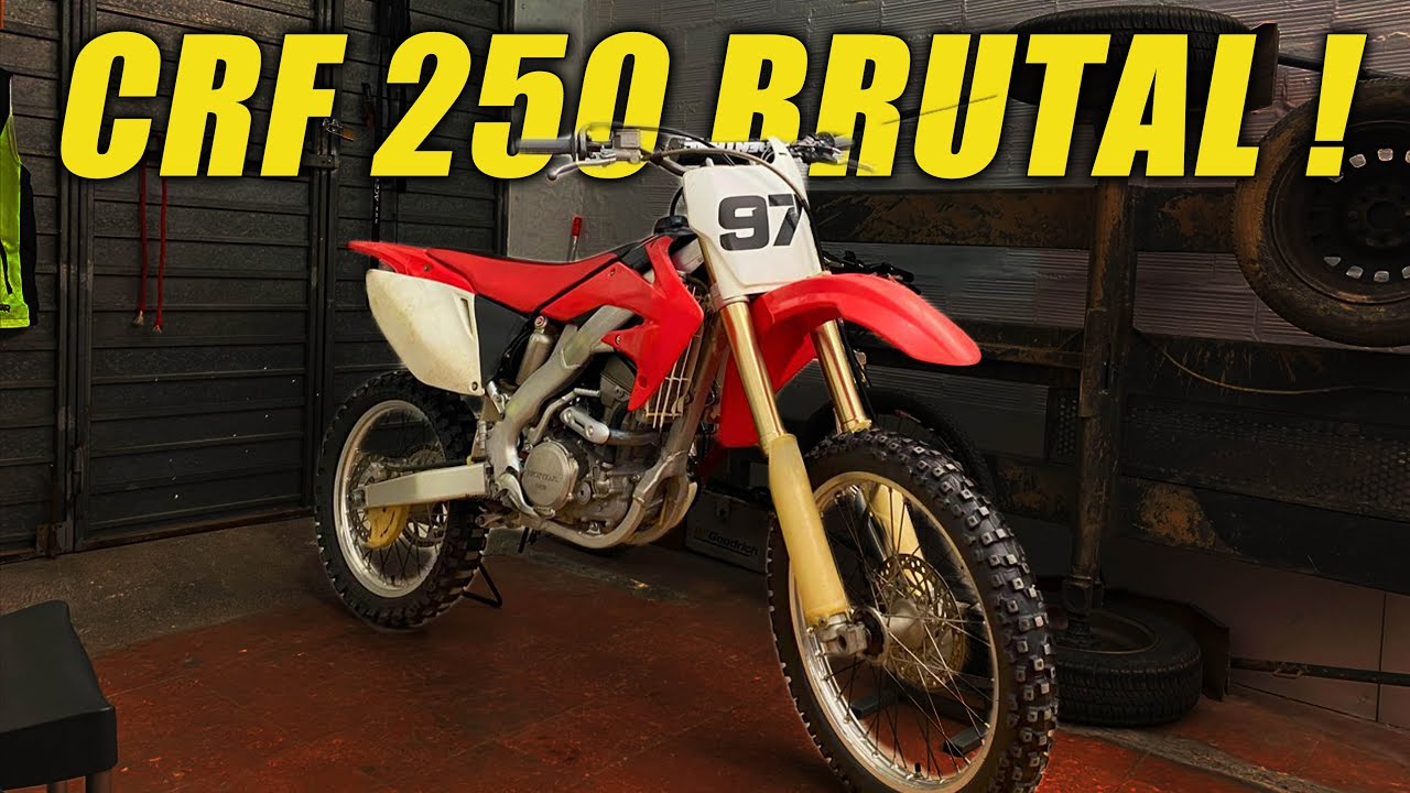 CRF 250 2006 Suena BRUTAL en el Primer Arranque !