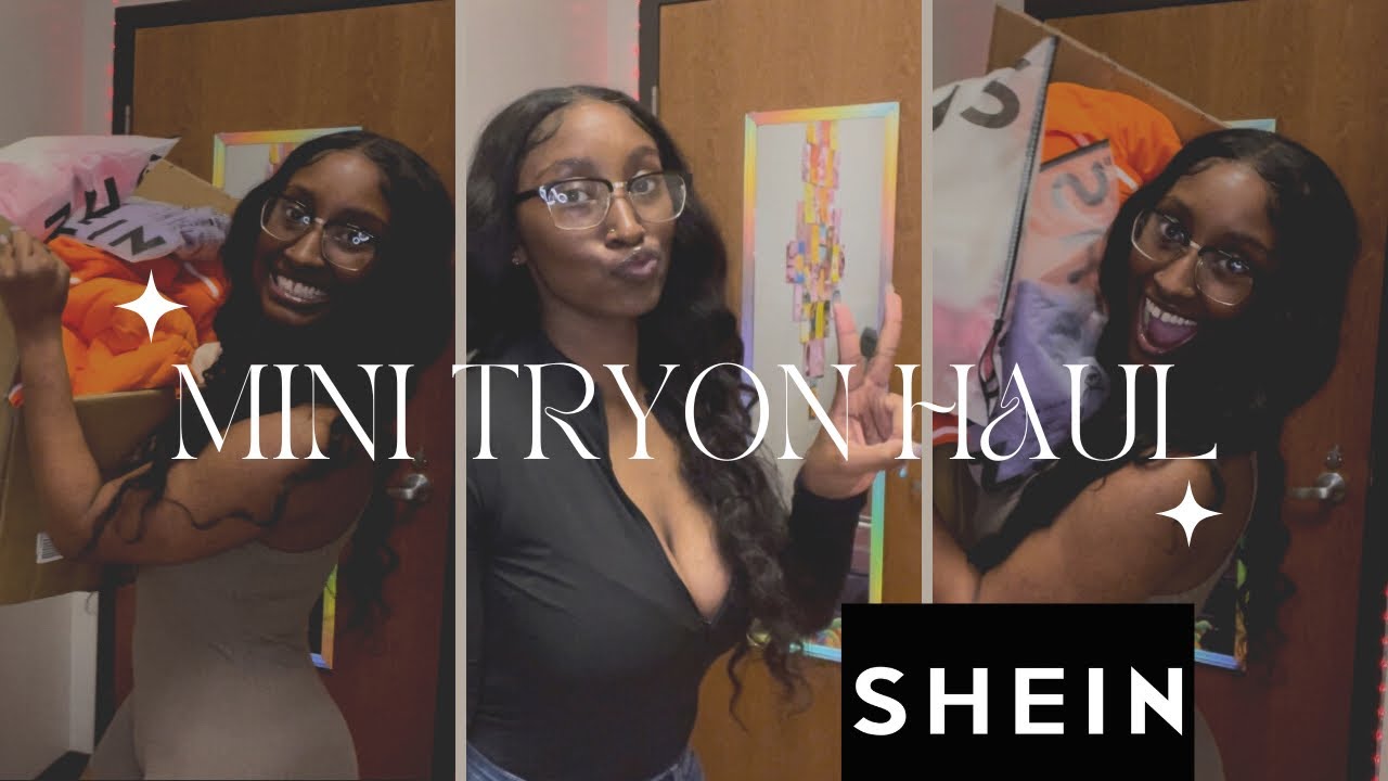 SHEIN TRYON HAUL 🛍️ #shein #sheinhaul #explorepage