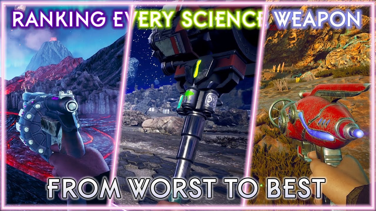 The Outer Worlds - Ranking Every Science Weapon from Worst to Best