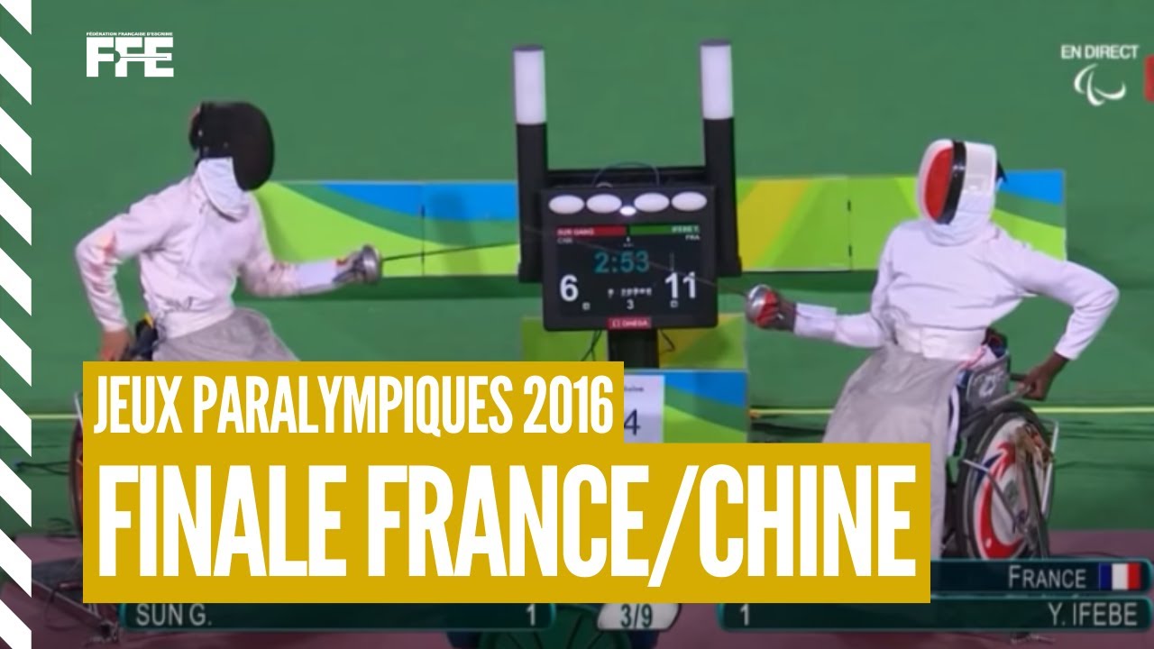 JP Rio 2016 - l'équipe épée hommes championne paralympique !