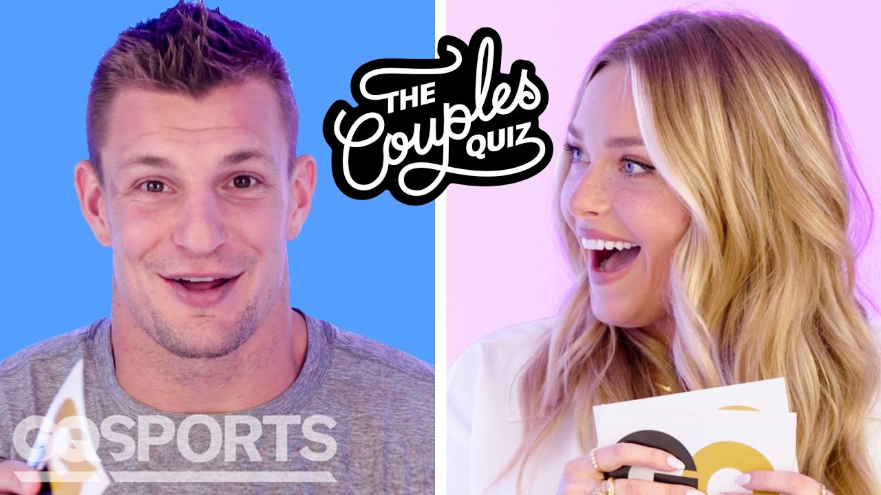Rob Gronkowski & Camille Kostek Take a Couples Quiz | GQ Sports