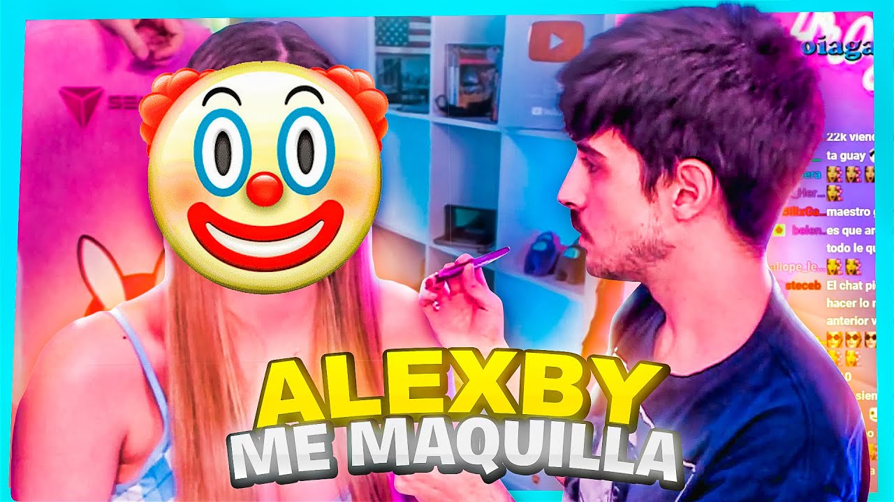 MI ✨PRIMO HERMANO ✨ ALEXBY ME MAQUILLA 🤣 AROYITT