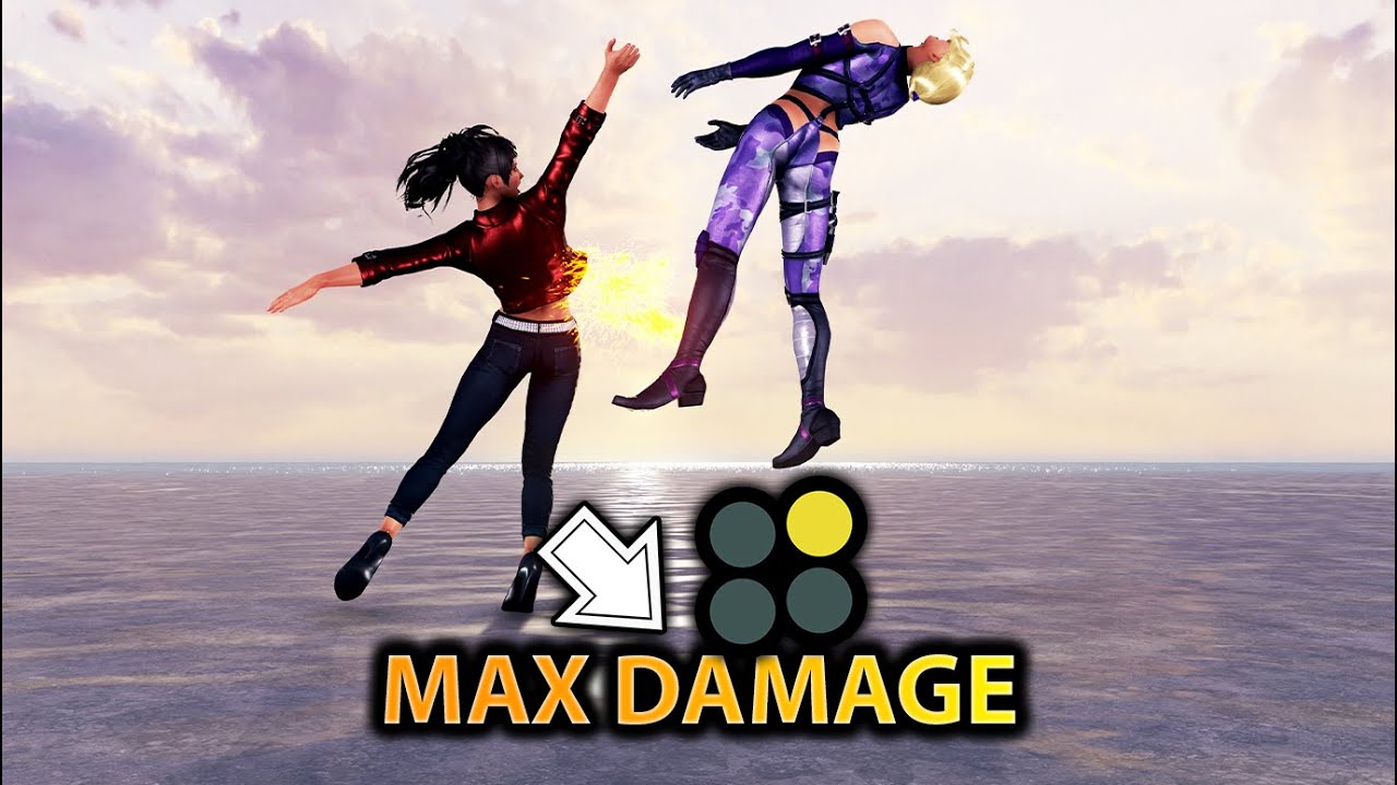 Anna Williams DF2 Combos | +Max Damage