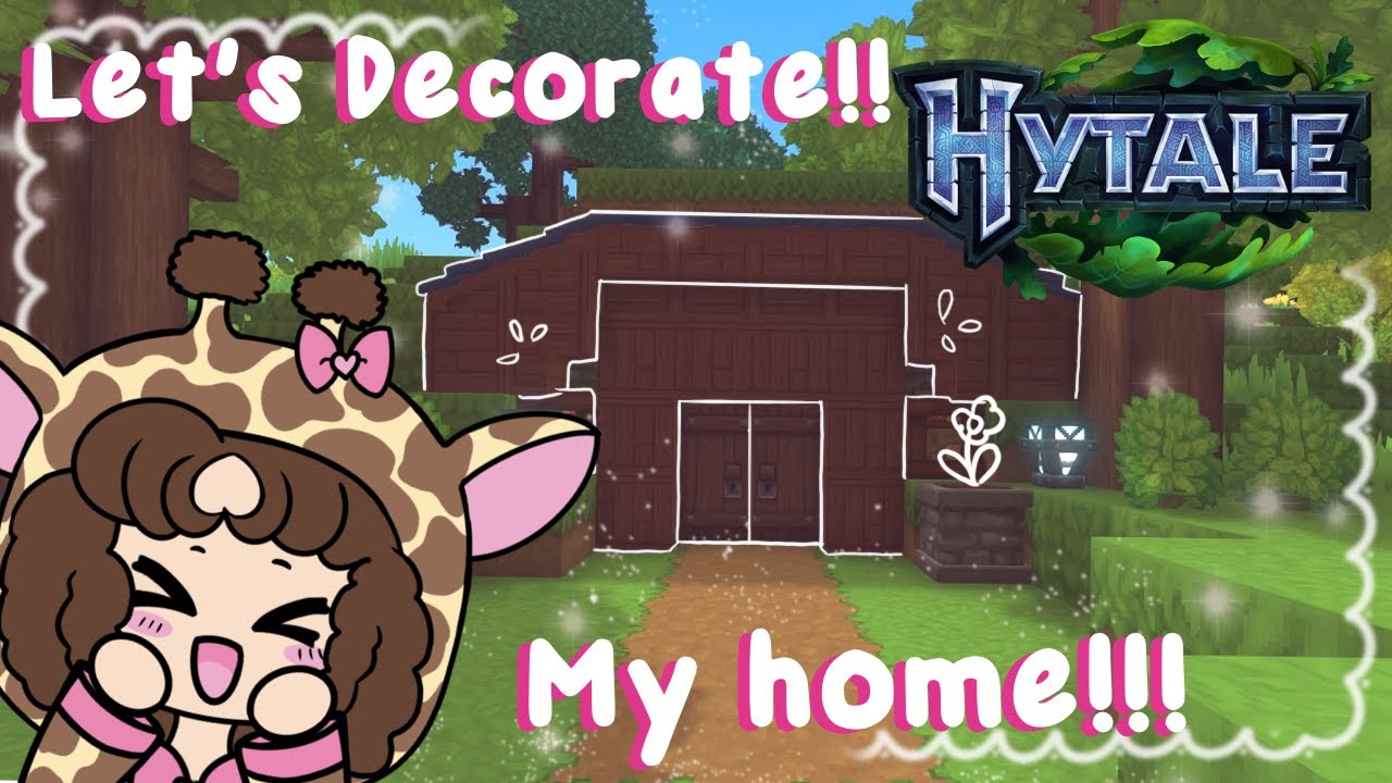 【HYTALE】We must hunt for the cutest decorations!!!