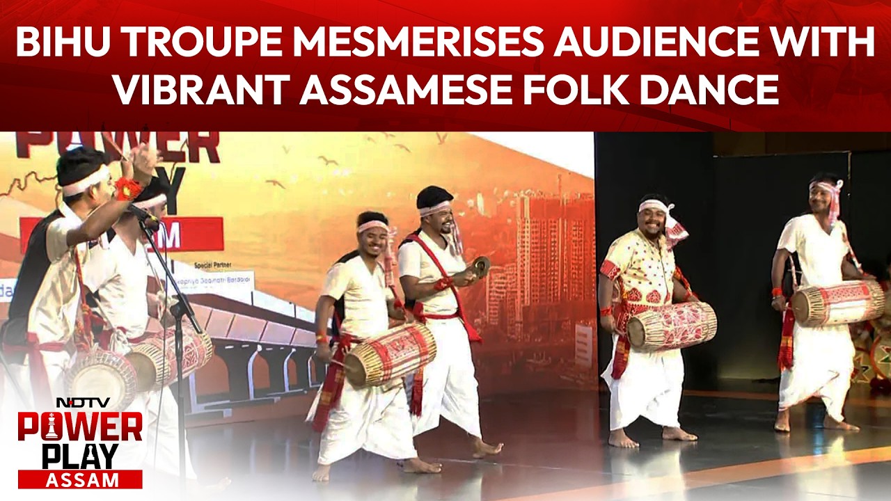 Bihu Troupe Mesmerises Audience With Vibrant Assamese Folk Dance At NDTV Conclave