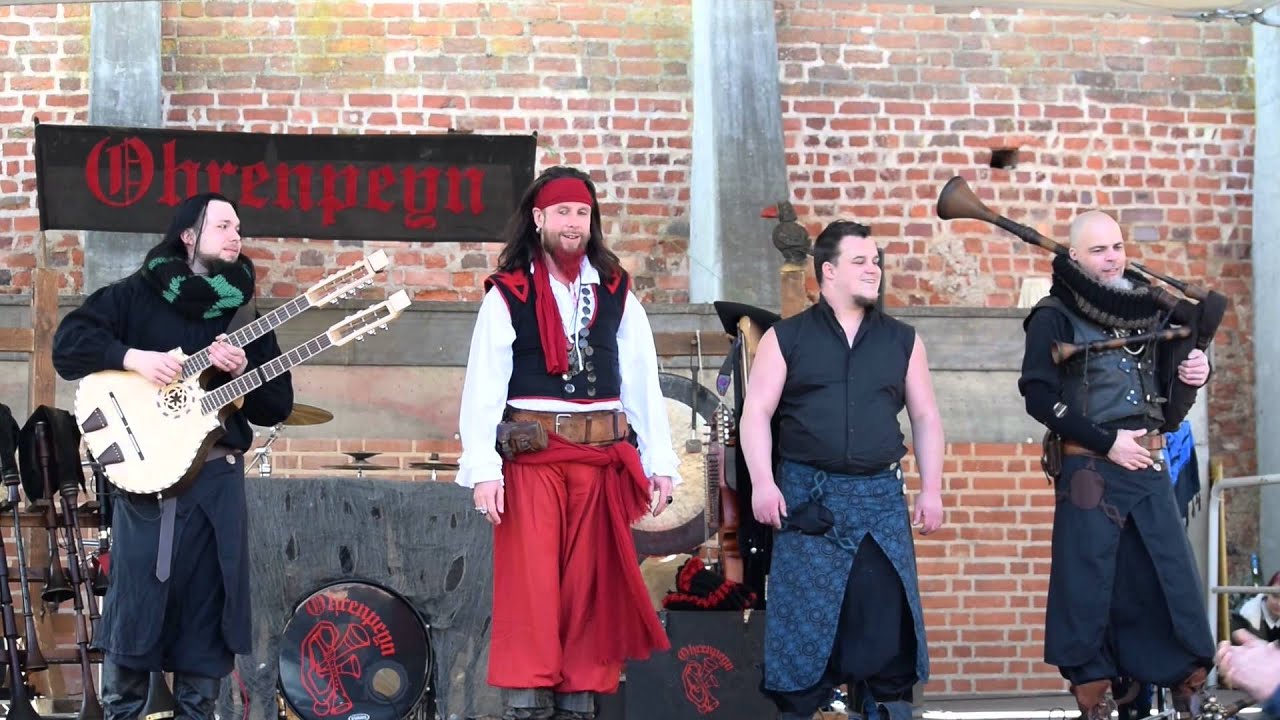 Mittelalterband Ohrenpeyn Mittelalterfest Burg Storkow 26.03.2016