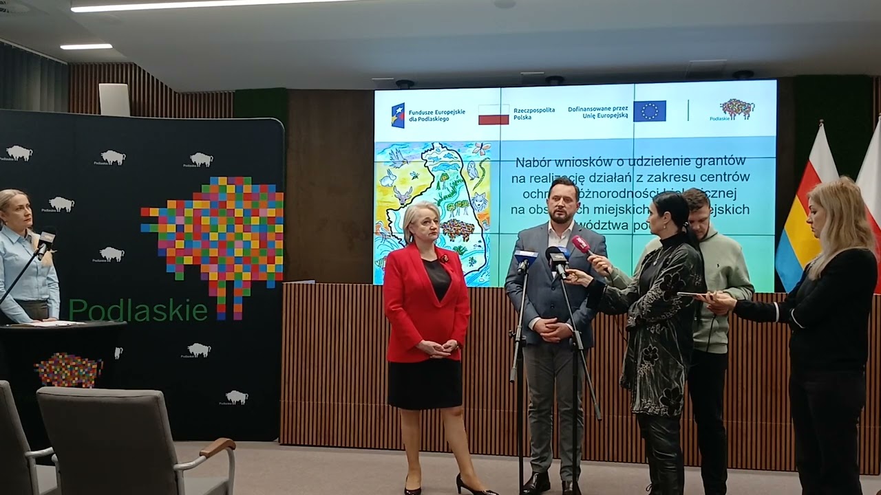 Dotacje na  Centra Ochrony Różnorodności Biologicznej Podlaski Urząd Marszałkowski 27.01.2026