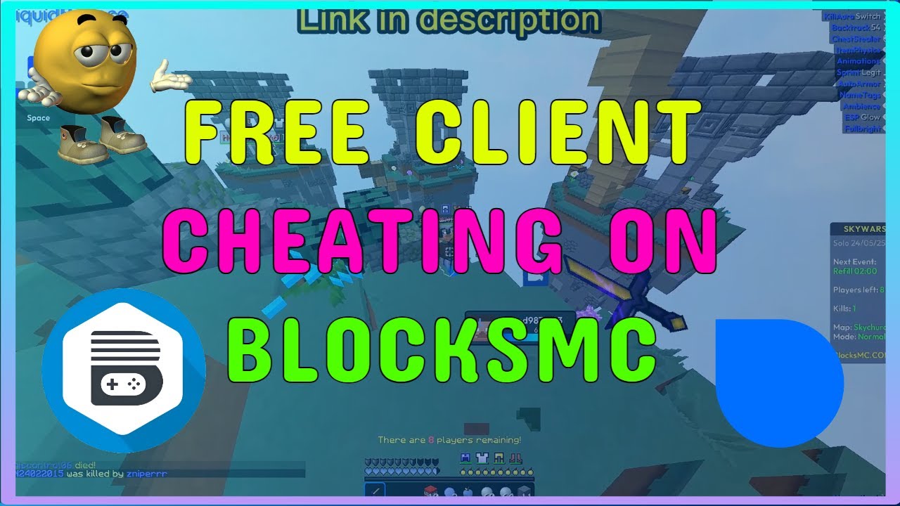 Cheating in Blockmc in 2025 | FT. LiquidBounce 1.8.9