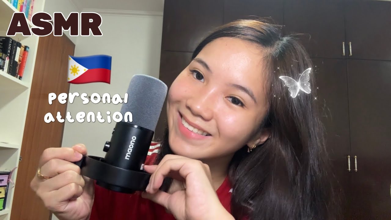 ТАГАЛЬСКИЙ АСМР 🇵🇭 | Личное внимание крупным планом | с участием микрофона Maono PD300X