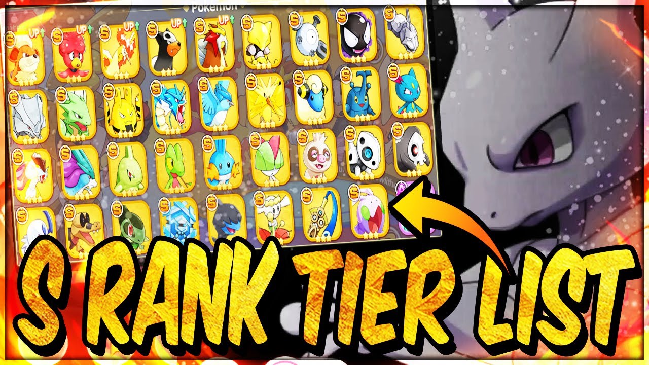 S RANK POKEMON TIER LIST! BEST POKEMON FOR EACH PLAY TYPE! | Pocket Incoming