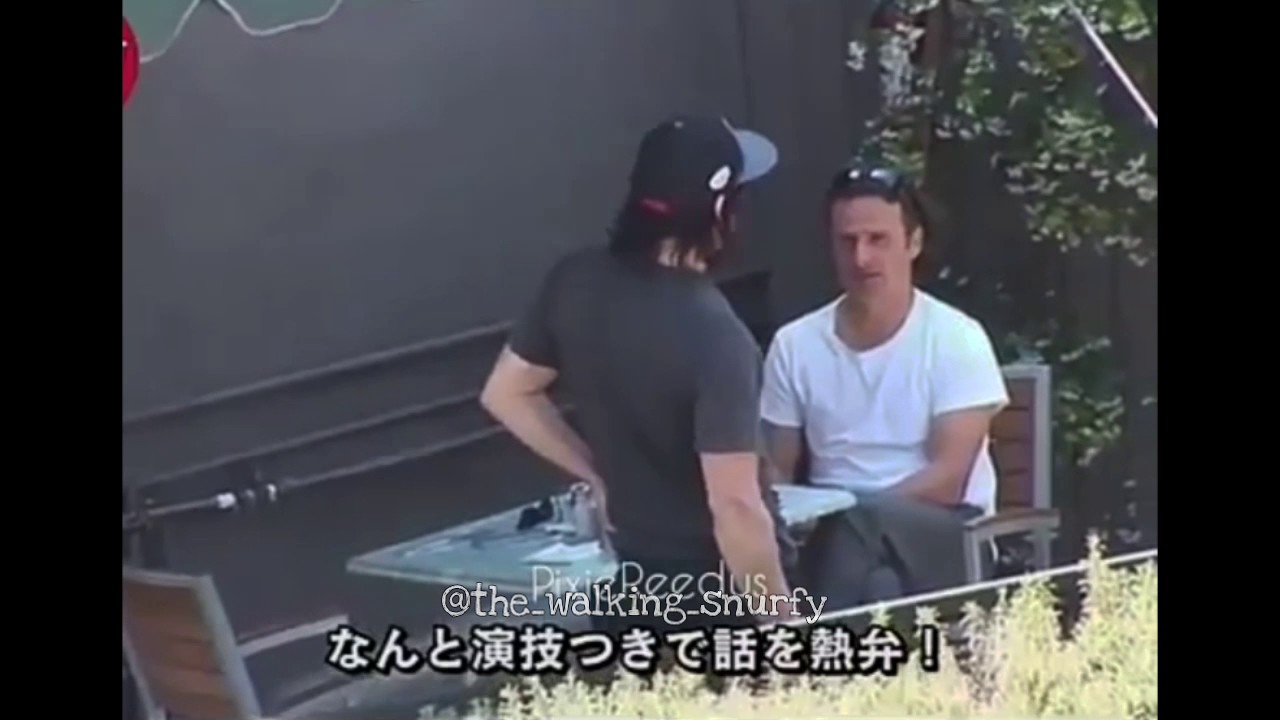 Dancing Norman Reedus Andrew Lincoln private Chat dance