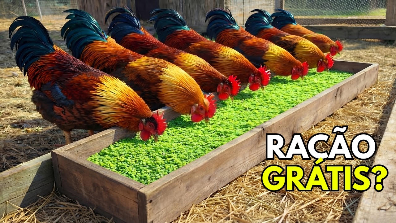 Por Que Comprar Ração? 3 Plantas Naturais Que Alimentam Suas Galinhas de Graça
