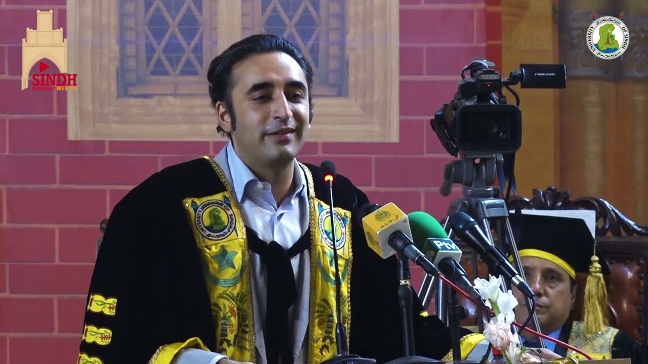 Pakistan Peoples Party's Chairman Mr. Bilawal Bhutto Zardari's Speech on the Convocation Day at UoS