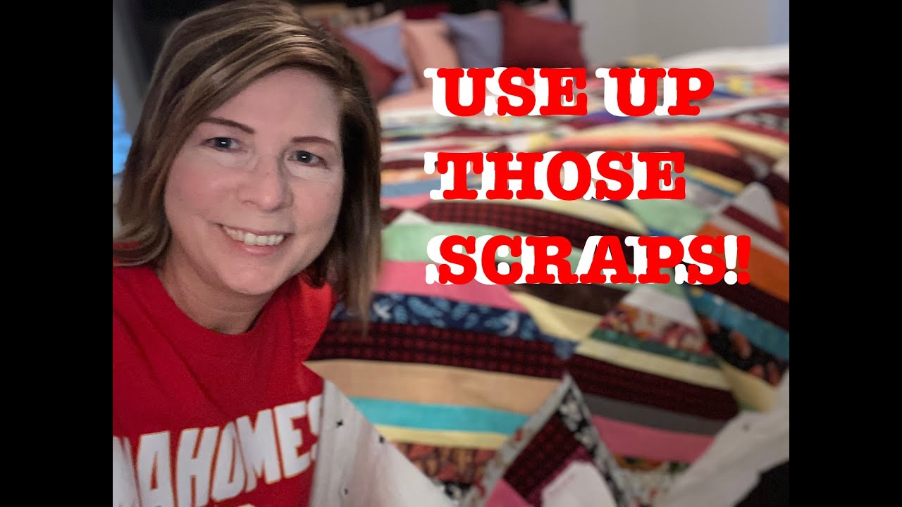 Even MORE Scraps! ♻️ v22.02 | Use Up Scraps | Strip Quilting | Fast Quilt Projects | Quilt in a Day