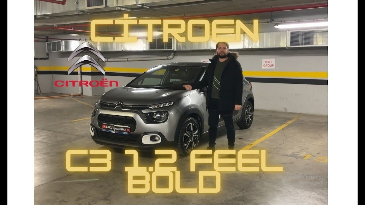 CİTROEN C3 1.2 FEEL BOLD 110HP 2023 MODEL TANITIM