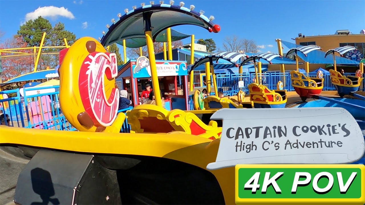 Captain Cookie&rsquo;s High C&rsquo;s Adventure (4K POV)- Sesame Place, Langhorne, PA