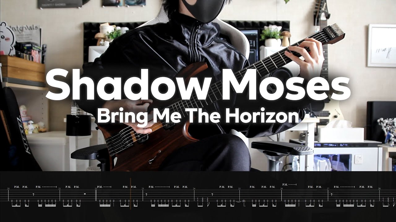 【Bring Me The Horizon】Shadow Moses (Instrumental cover) 2024【Guitar Cover】＋Screen Tabs