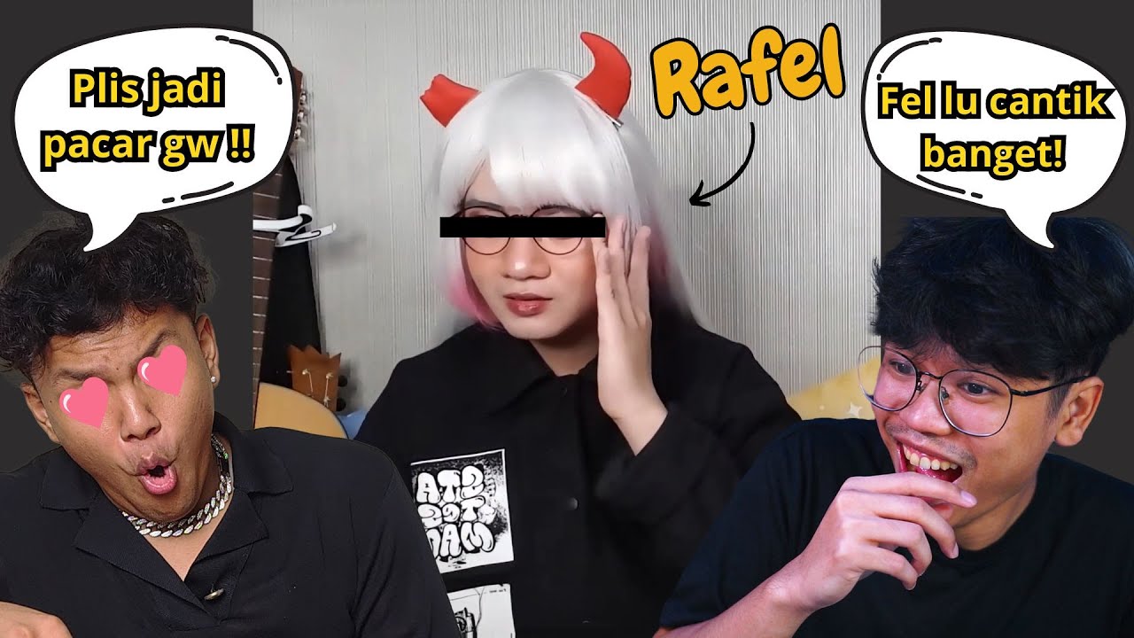 Gw Makeupin @Rafel Alva Jadi Cantik!! Anak-anak @BRUTAL Pada Naksir