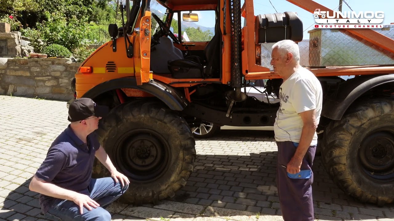 Unimog : come si sale a bordo - How to get on it