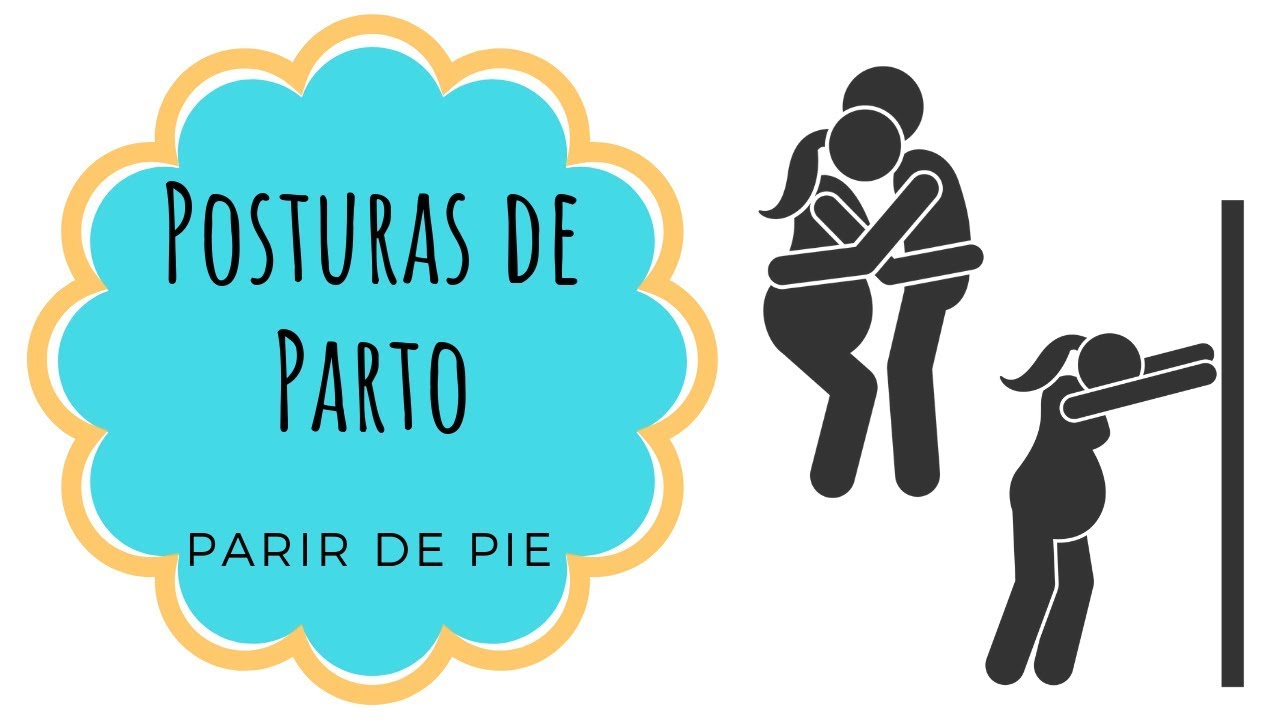 POSTURAS de PARTO #3 · PARTO de PIE o VERTICAL · Ventajas y desventajas