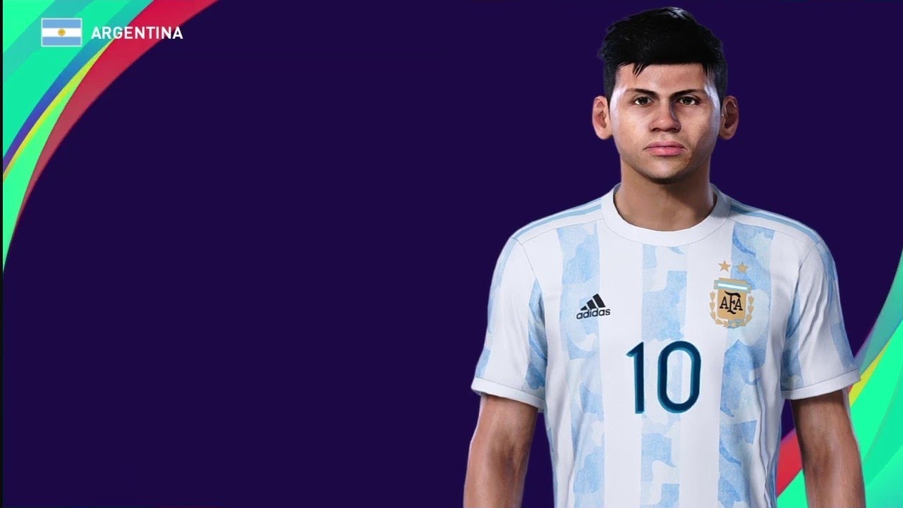 Como fazer o Claudio Echeverri (RIVER PLATE) PES 2021
