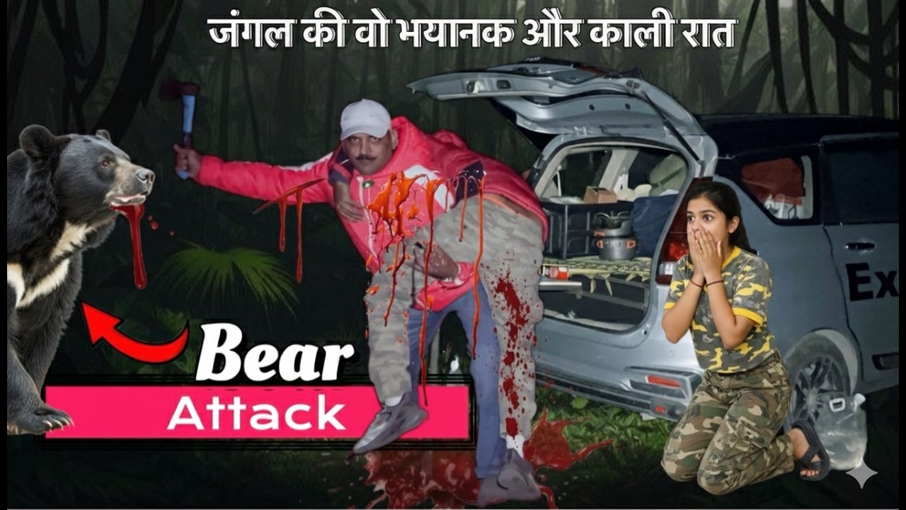 Mid Night Bear Attack On Camping | Camping In Forest Of Uttarakhand | Camping with @Expeditionmore