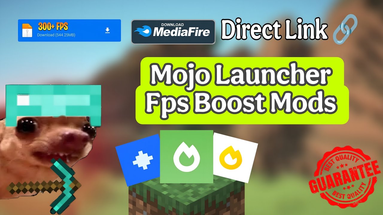 Best FPS Boost Modpack for Mojolauncher |Pojav launcher | 1.21 Minecraft