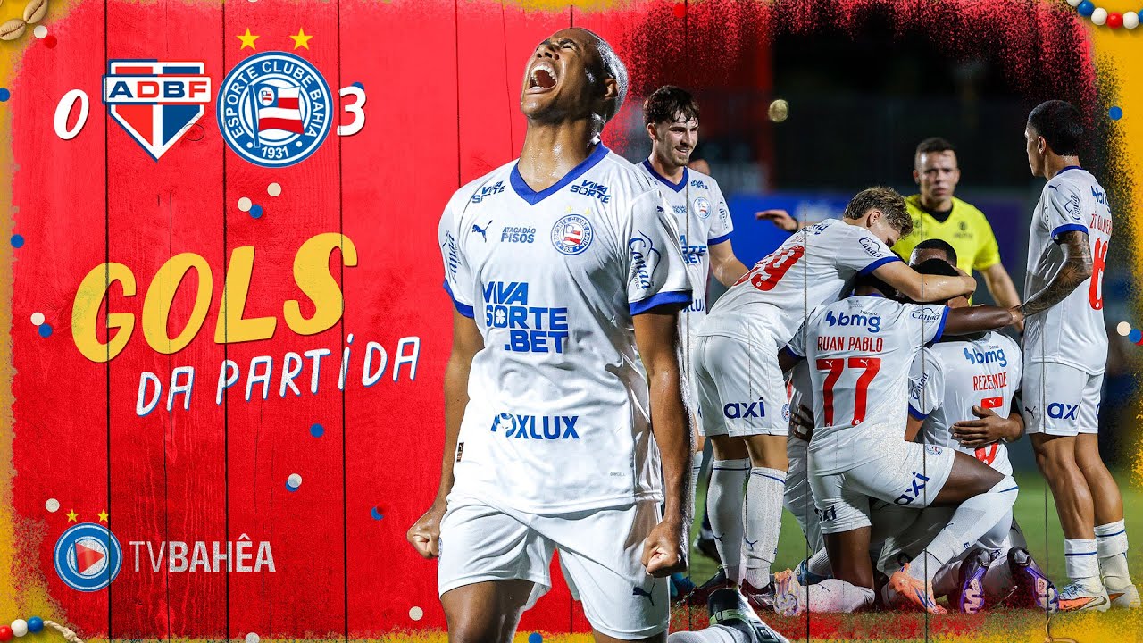 BAHIA DE FEIRA 0 x 3 BAHIA - GOLS - BAIAN&Atilde;O (14/01/26)