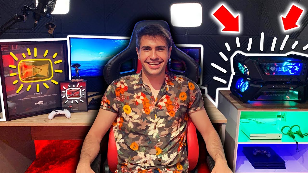 MI NUEVA HABITACION ** SETUP GAMER 2019 **