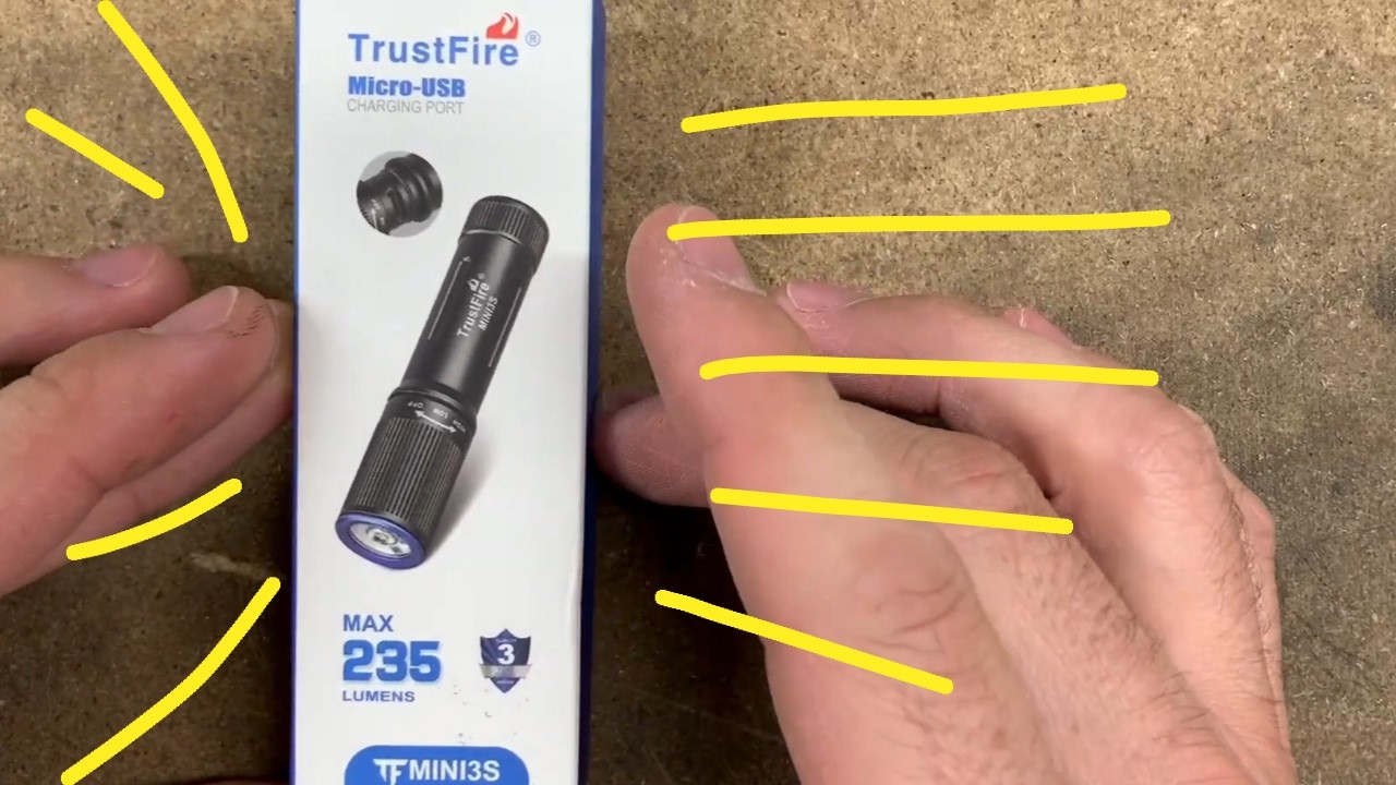 Trustfire Mini3S - с фонариком S03E01?