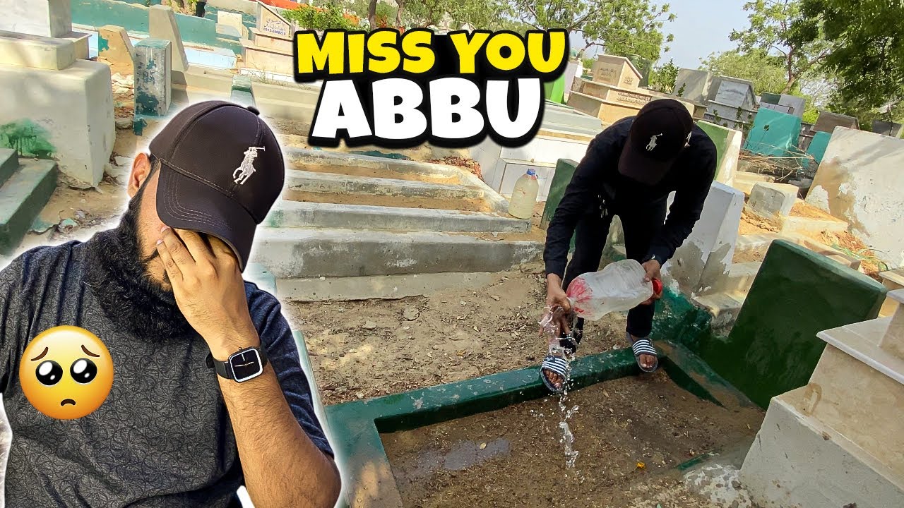 Aaj Abbu se milne kabristan gaya 😢 Miss you Abbu | Fahad Bhai Official