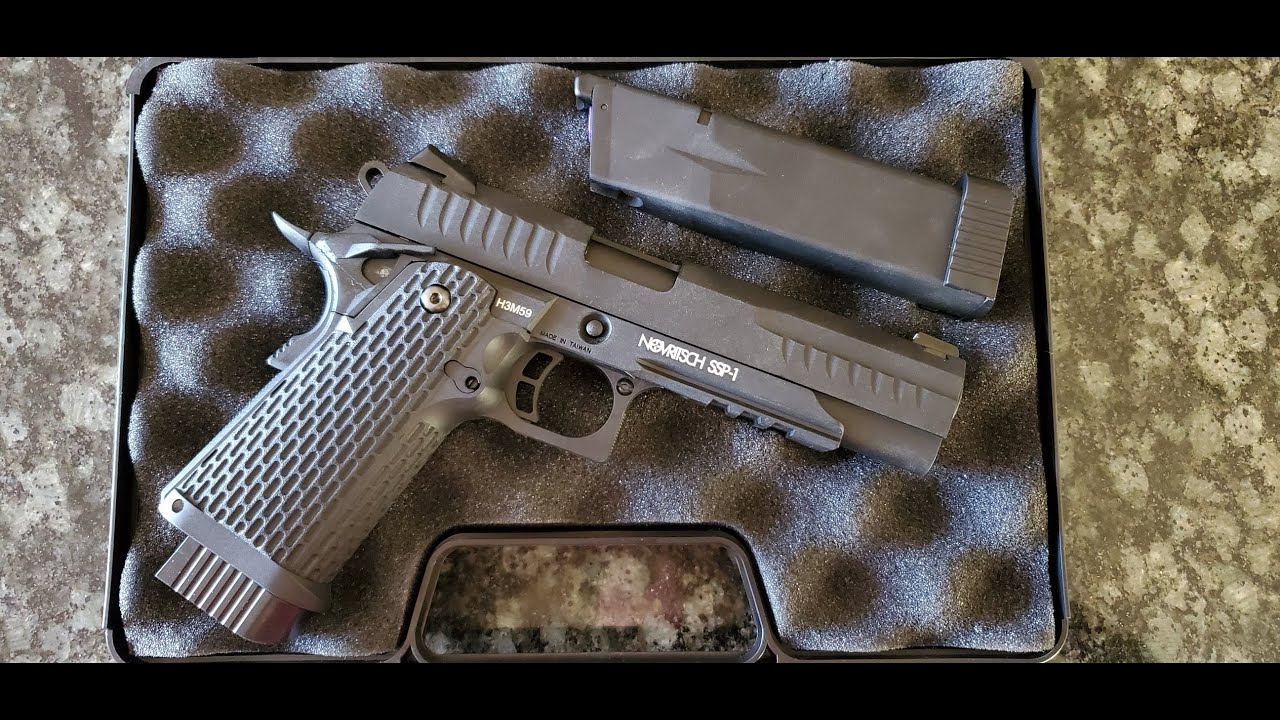 Review of Novritsch's SSP1 vs the KJW KP-05 HI-CAPA & orange tip removal